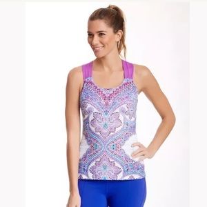 PRANA NWOT Criss Cross Back Bra Tank Top SZ XS